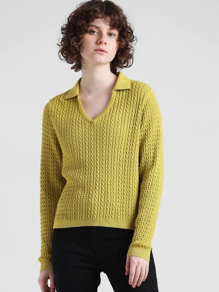 Olive Knit Sweater