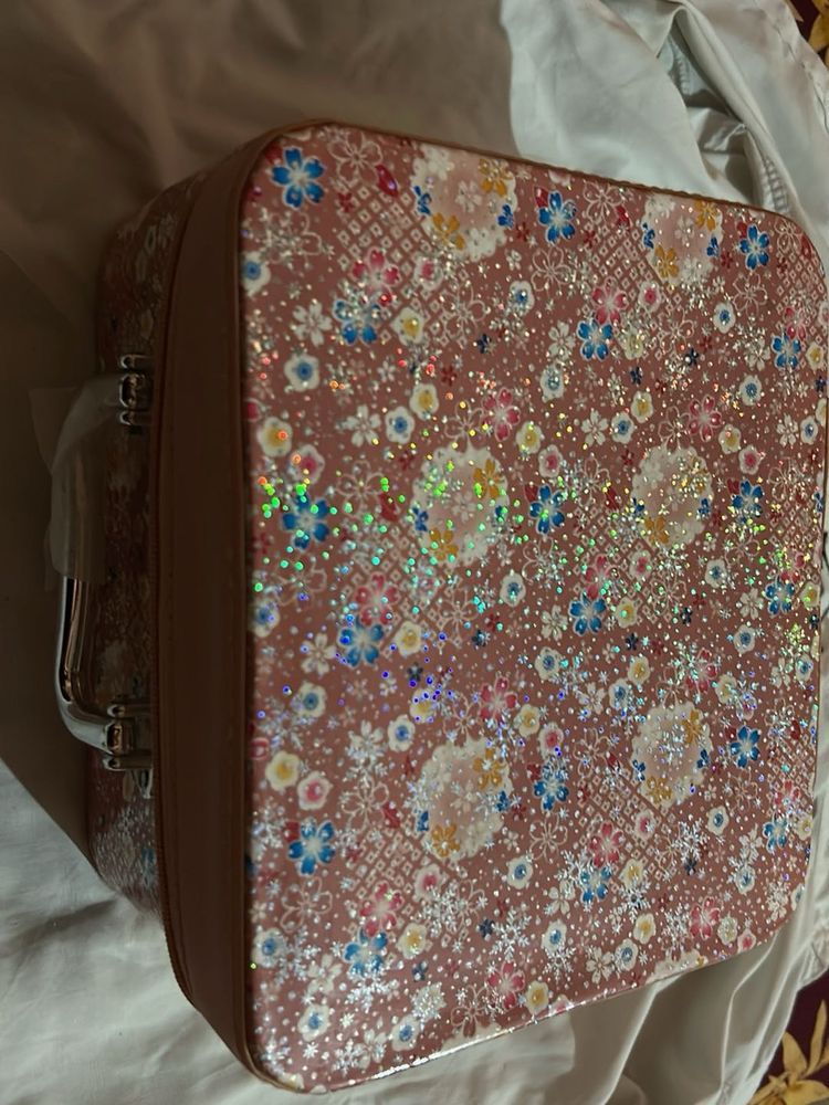 Floral Print Pouch