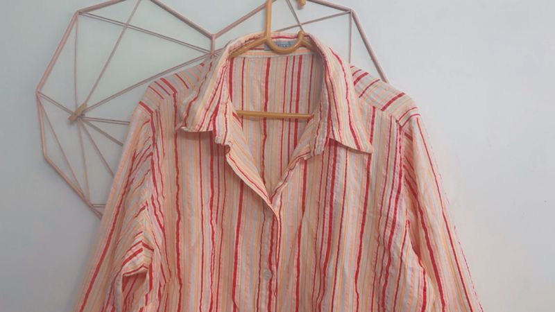 Stripped Cotton Shirt