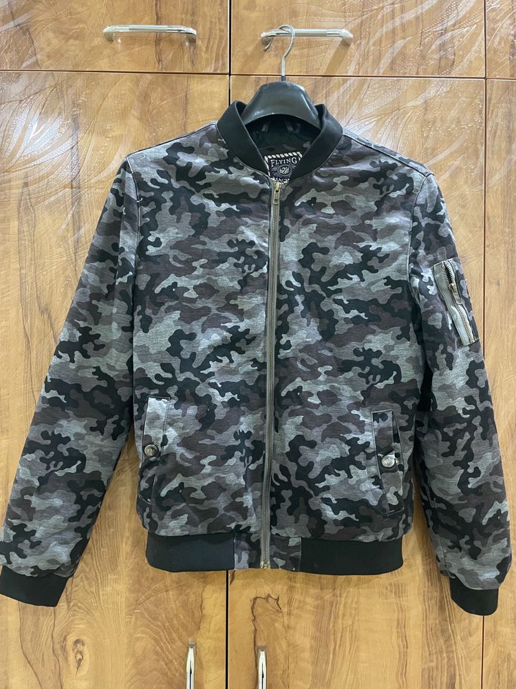 Cool Camo Bomber Jacket