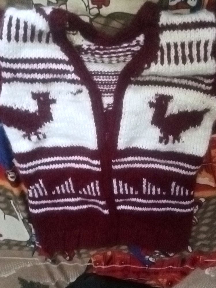 Hand Khiited Woolen Sweater