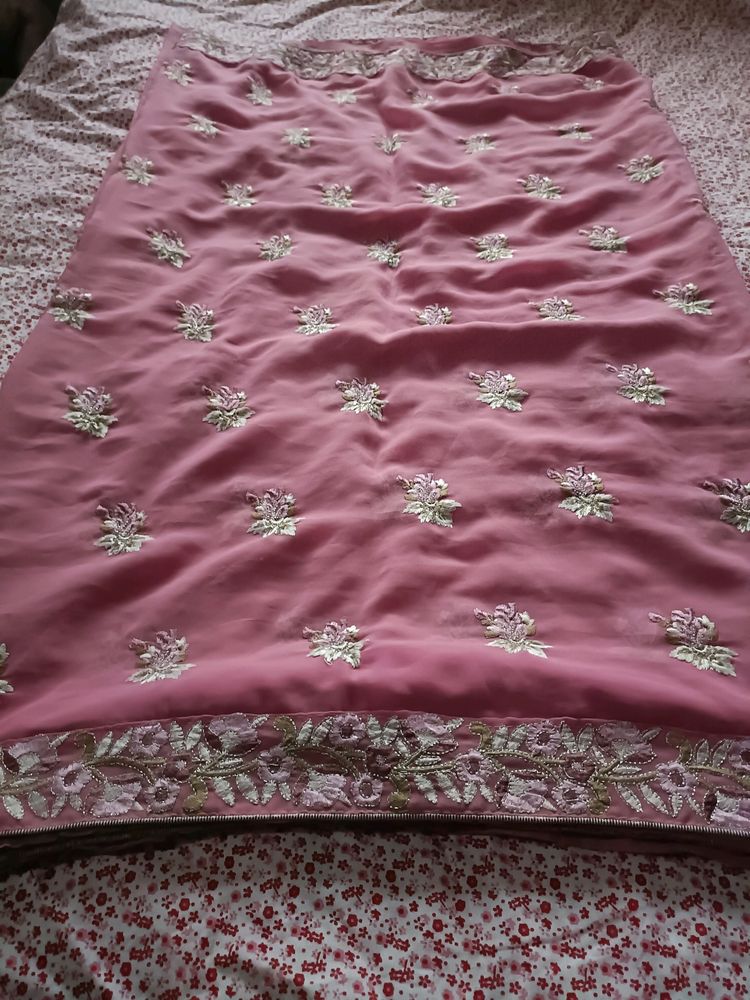 2 Set Combo Georgette Saree