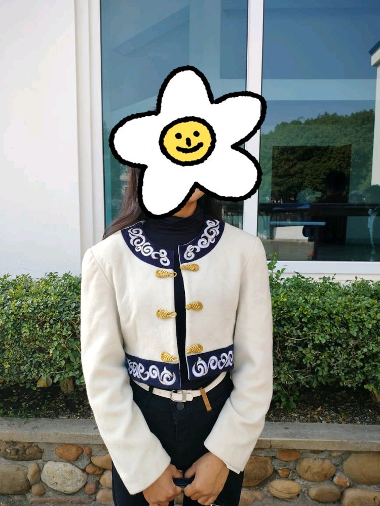 Crop Blazer