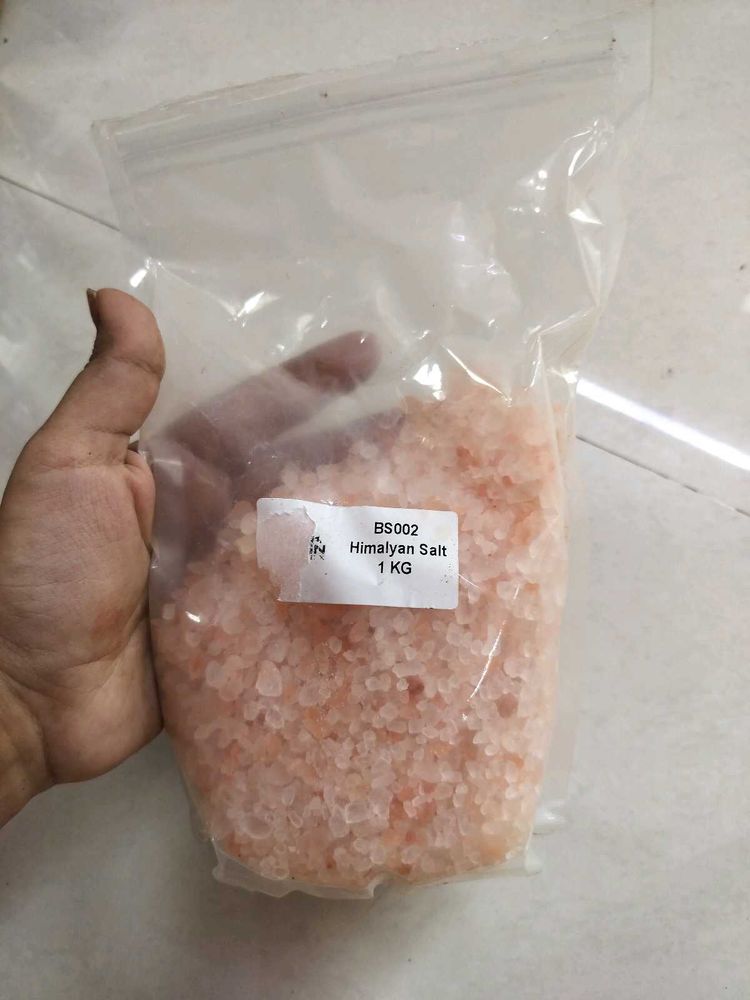 Himalayan Pink Salt Crystal Bath Saalt