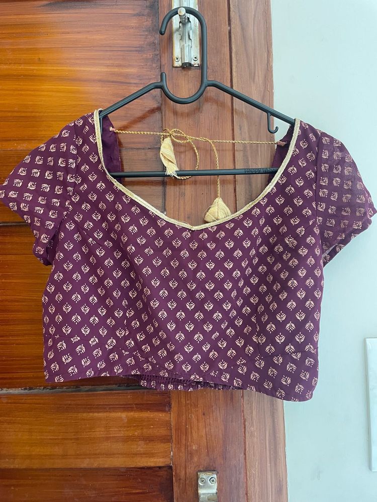 Indya Brand Beautiful Smocked Top/Blouse
