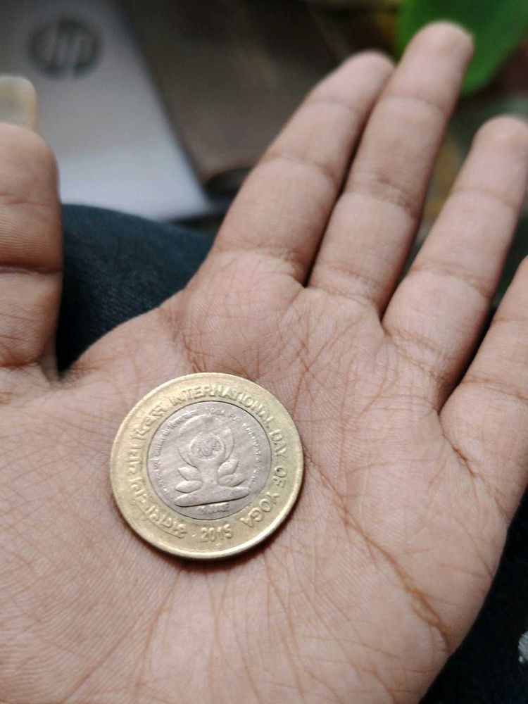 International Day Of Yoga Coin