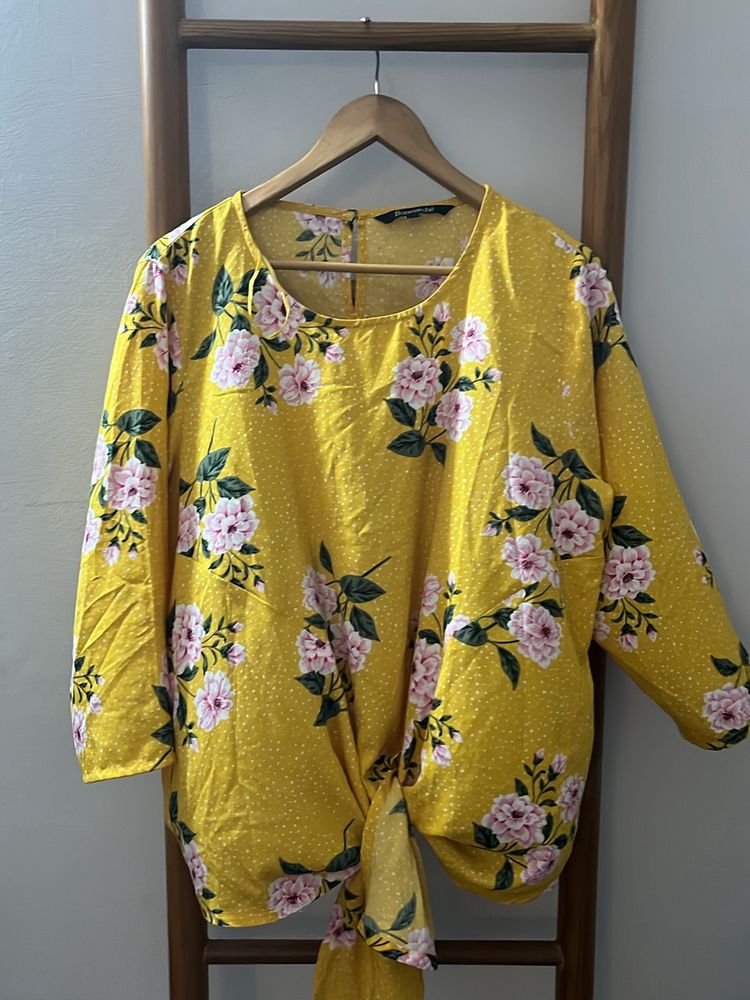 Summer Tie Knot Tops For Women