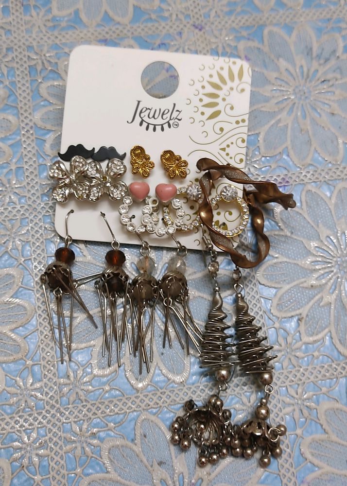 Earings Set (9 Pairs)