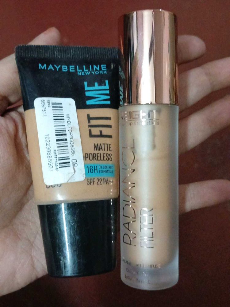 Maybelline foundation &amp; insight Radiance Filter