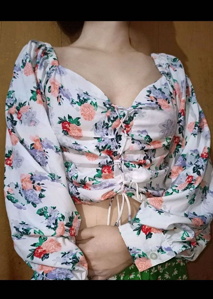 SSS FLORAL PRINT TOP