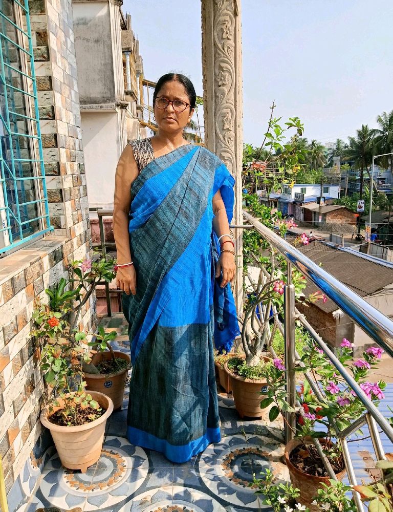 Blue Saree 💙