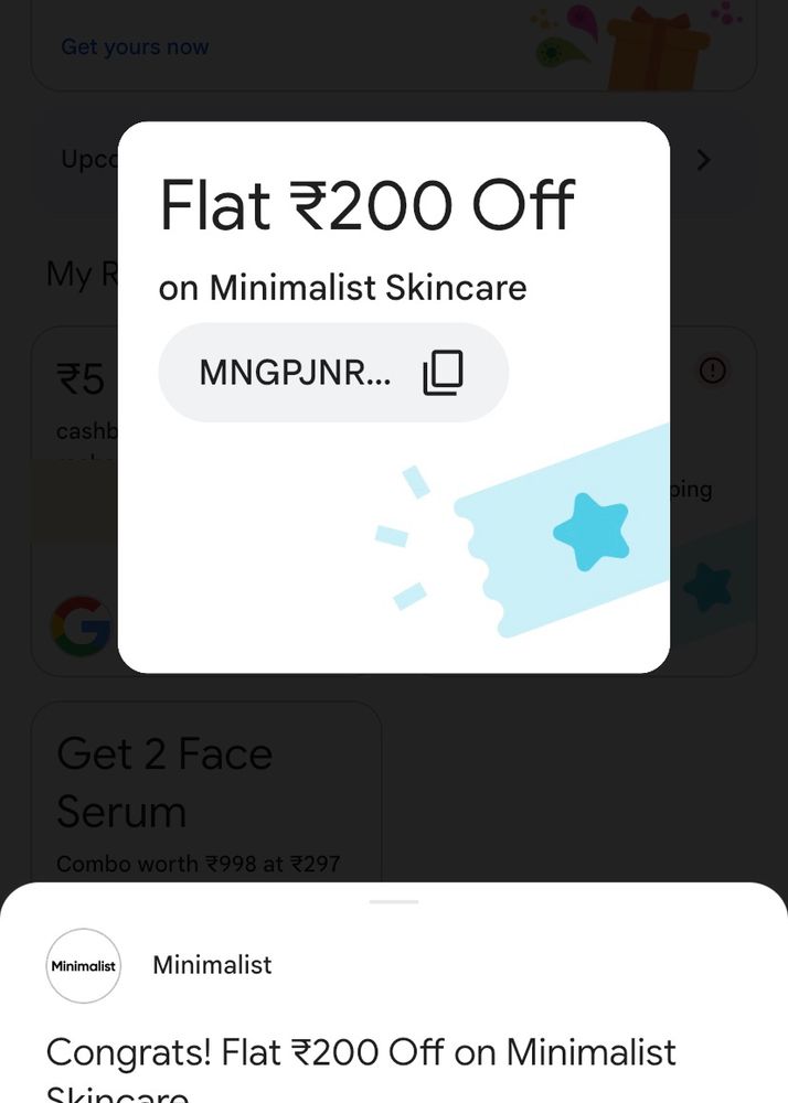 Minimalist Coupon Code