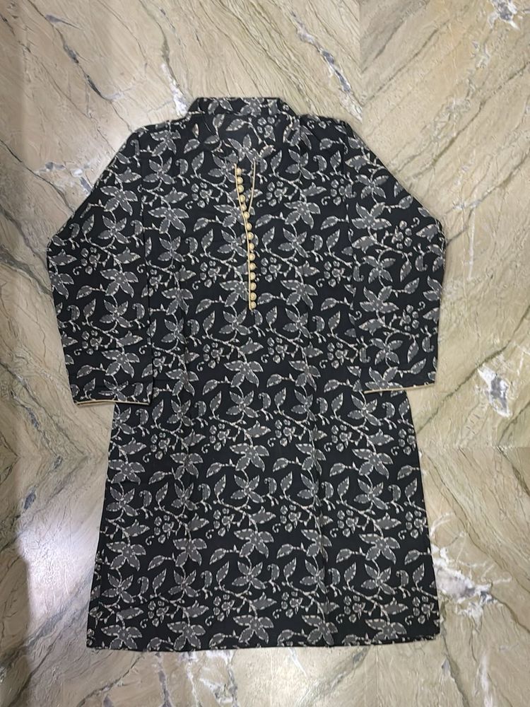 Floral Print Kurta