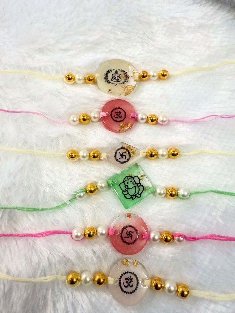 Handmade Resin Rakhi