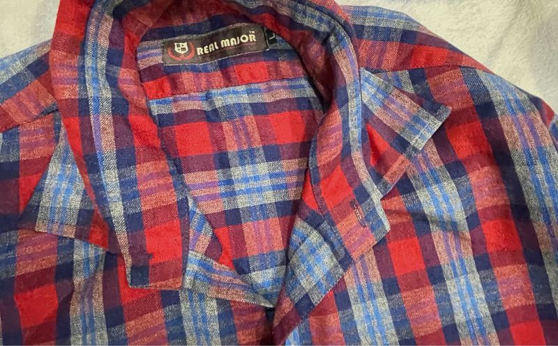 ORIGINAL REAL MAJOR CHECKED SHIRT