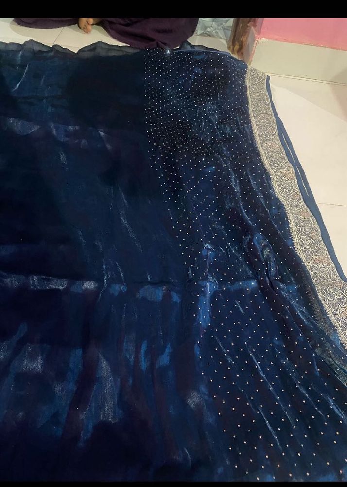 New Jimmi Choo Saree With Blouse Piece