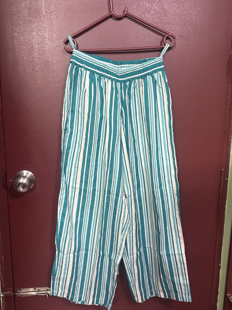 Striped Wide Leg Pants