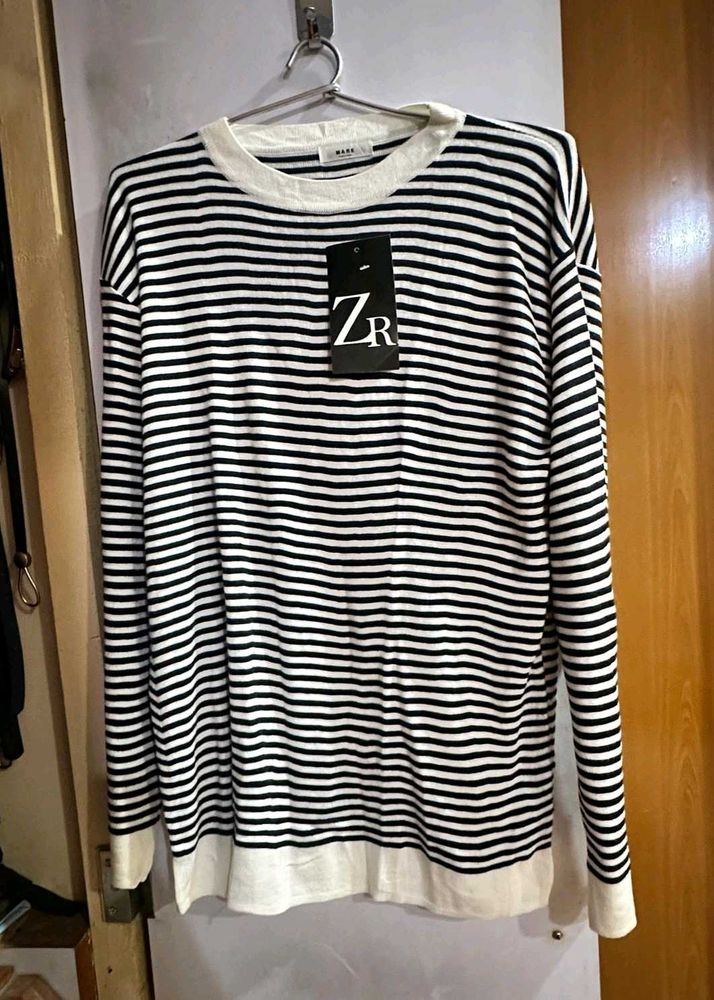 Striped Long Sleeve Top