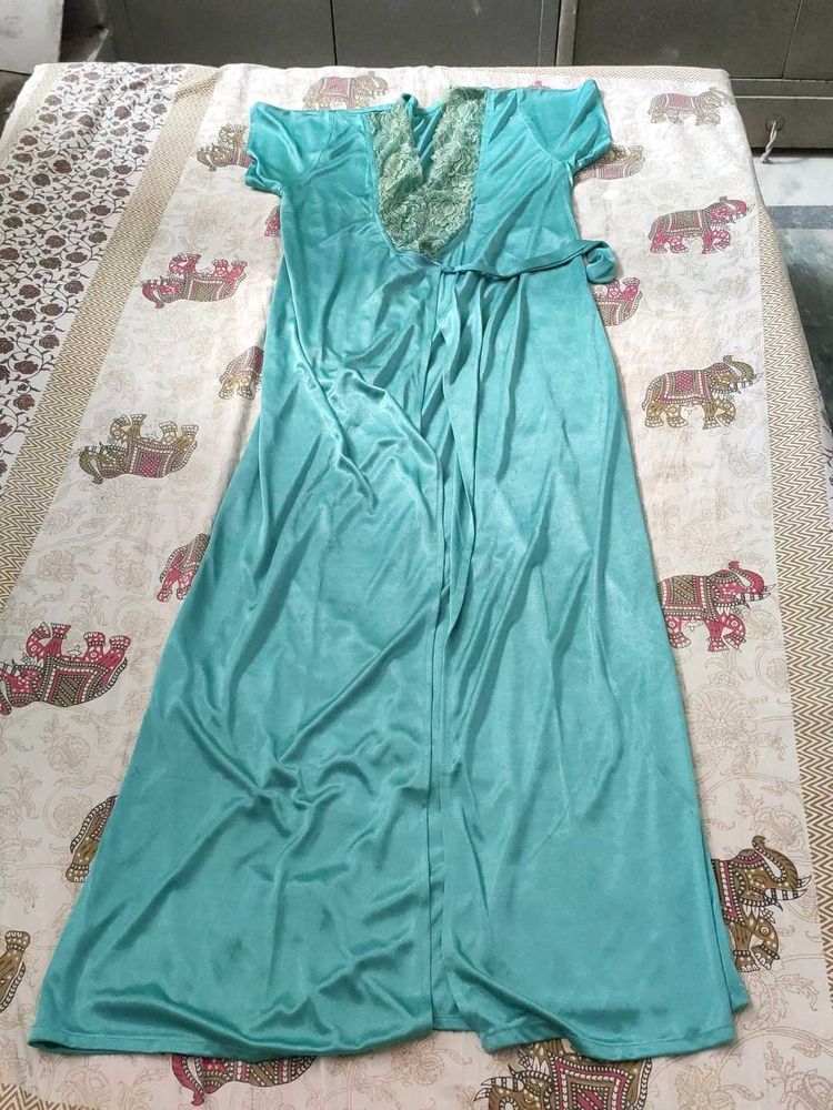 Elegant Blue Nightgown