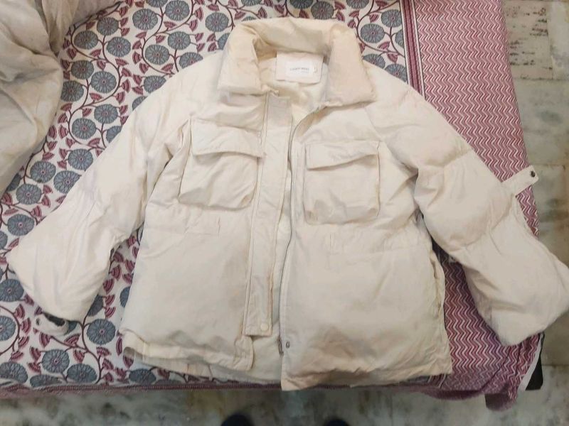 cute and comfy creme jacket