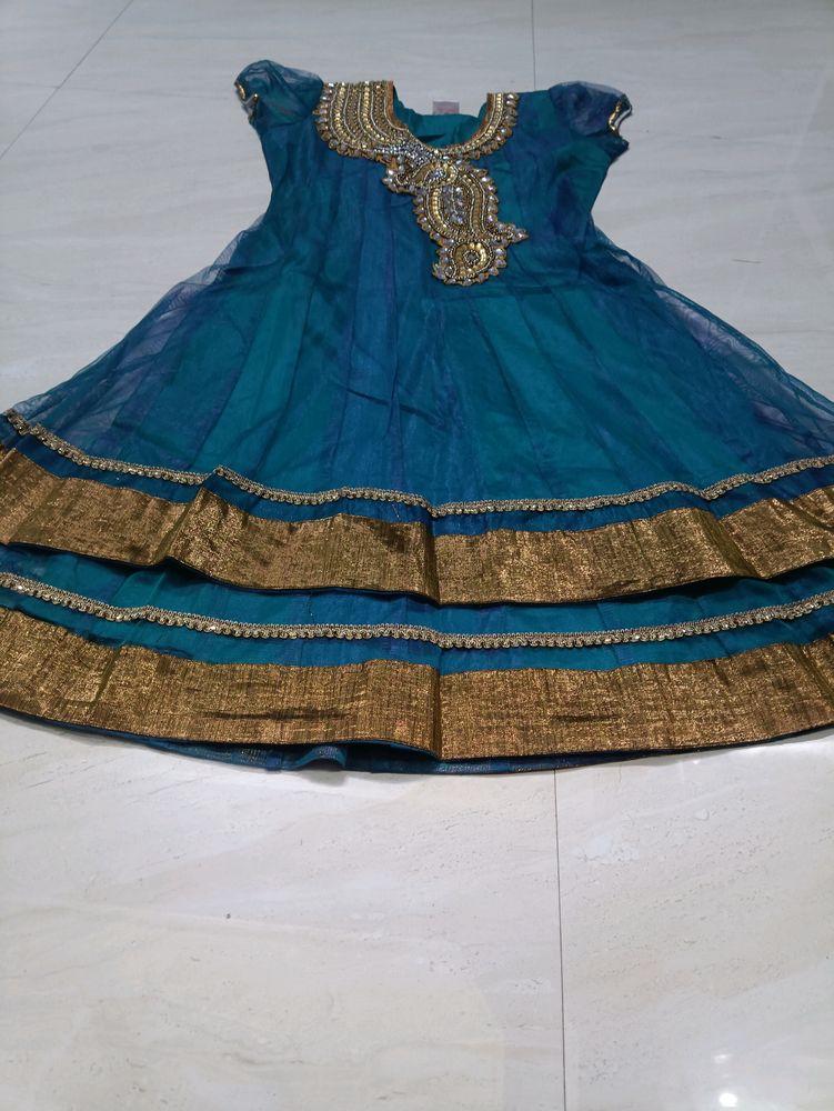 Beautiful Double Shaded Anarkali Set