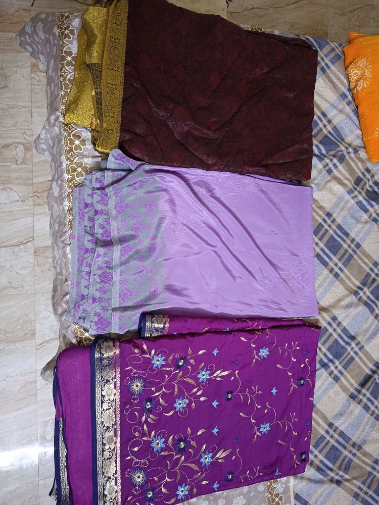 Set of Three -Indian Sarees