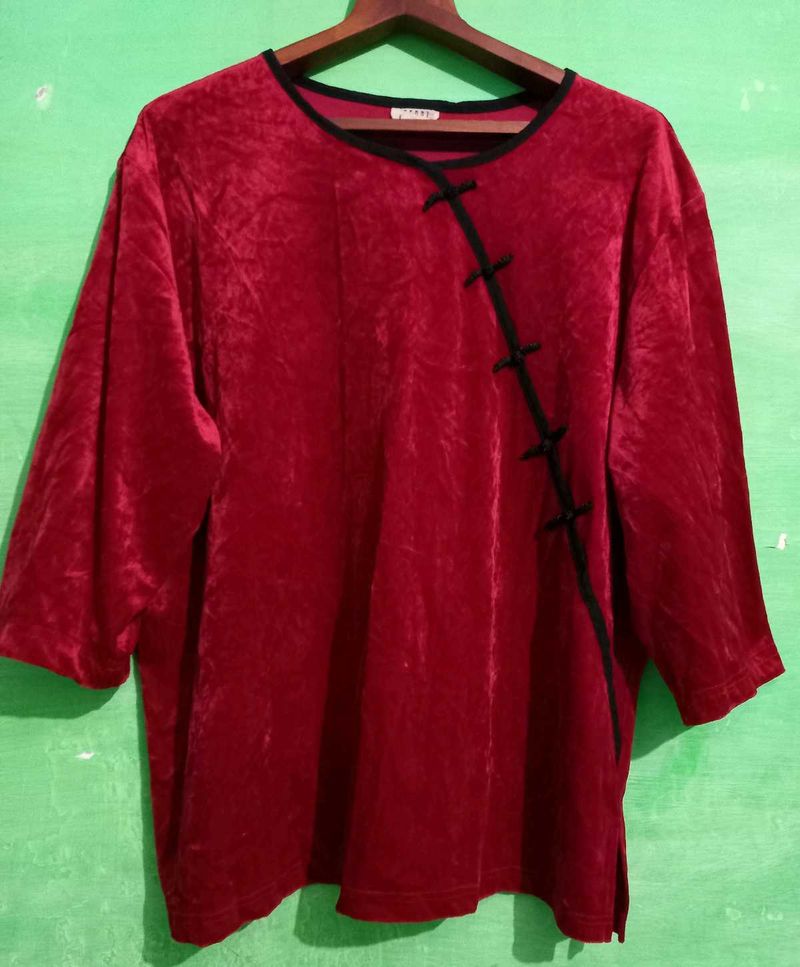 Free Size Velvet Top Totally New