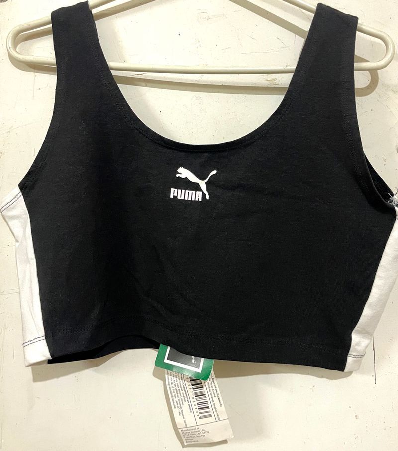 Puma Cropped Tank Top - New with Tag