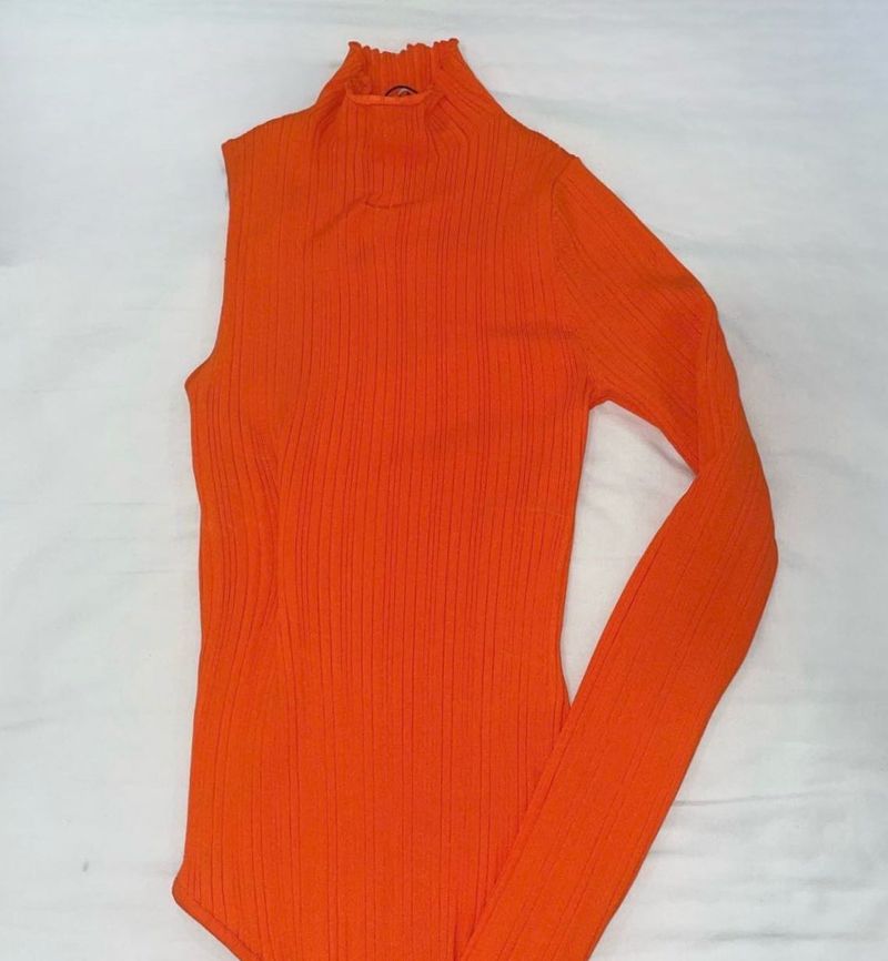 Zara One Shoulder Bodysuit