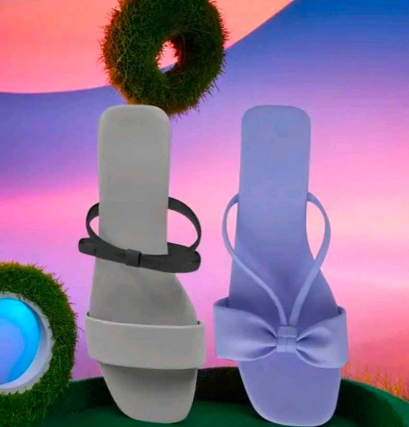 Soft Sole Pack - Comfortable Slippers, Flat Sandal