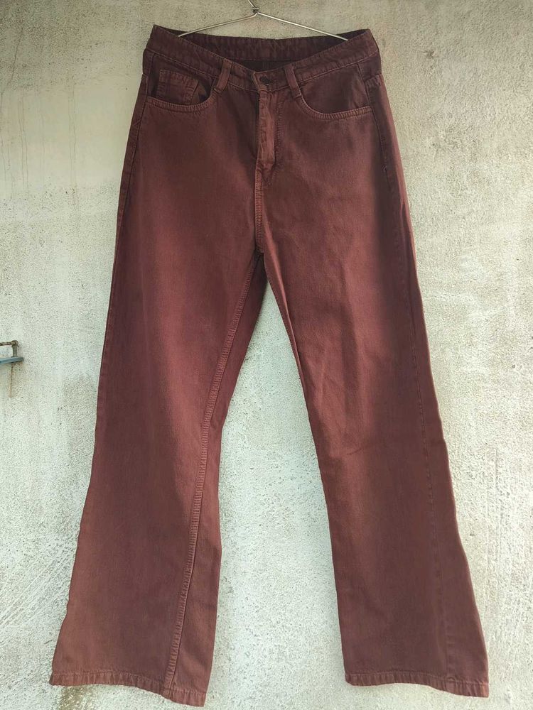 baggy brown pants ✧