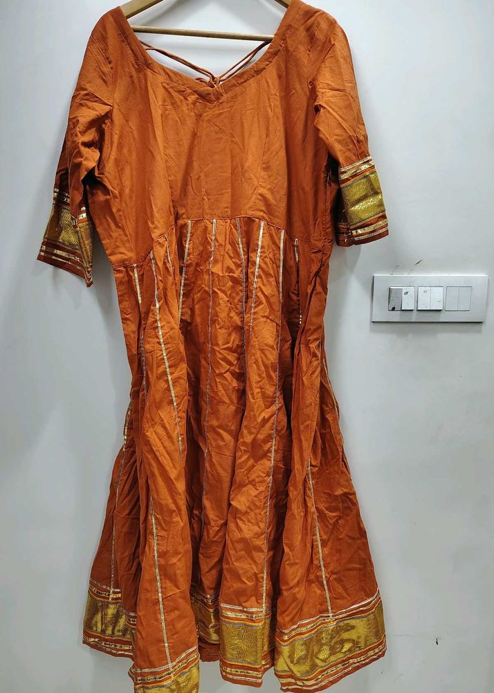 NEW Aachho Orange Kurta Set