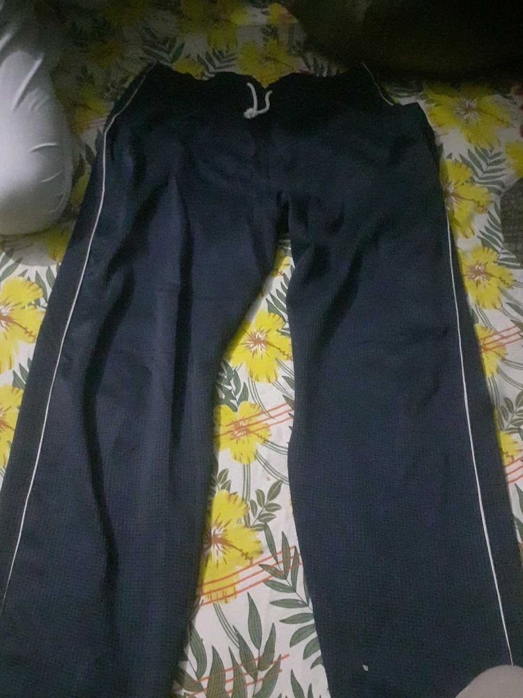Navy Blue Track Pants