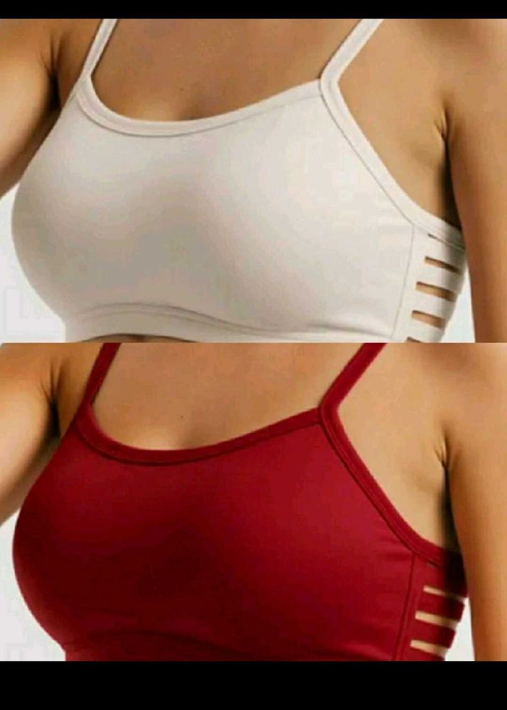 Stylish Sports Bra - Comfortable Fit with freebie