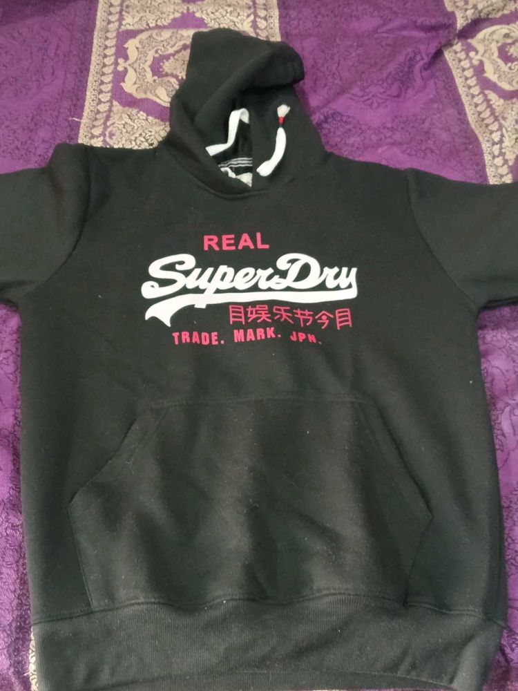Superdry Black Hoodie