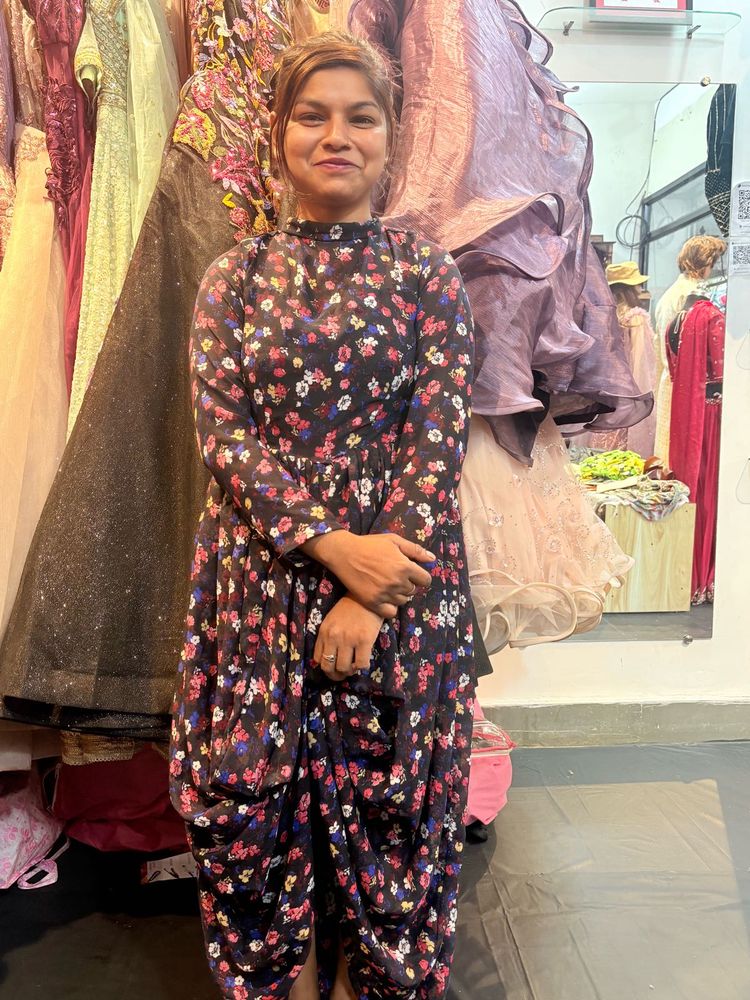 floral / dhoti pattern top available for buy