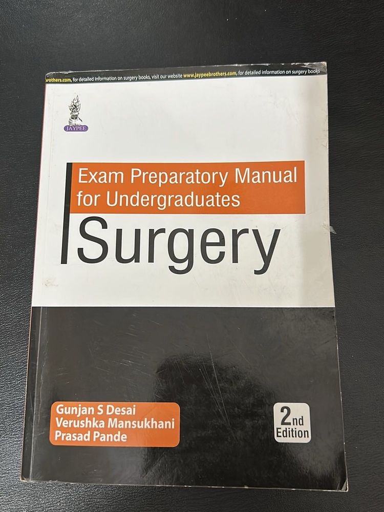 Surgery Exam Prep Manual