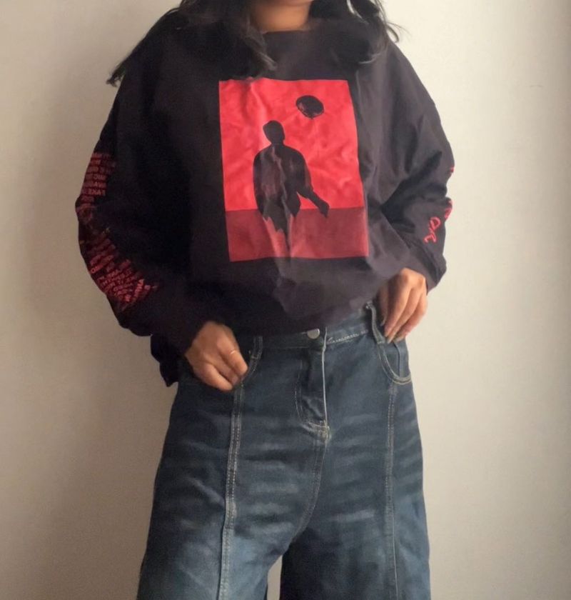 BTS Bonkers Corner Graphic Oversized Sweatshirt