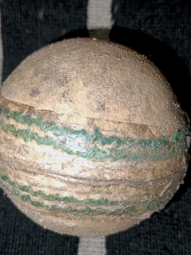 Used Cricket Ball