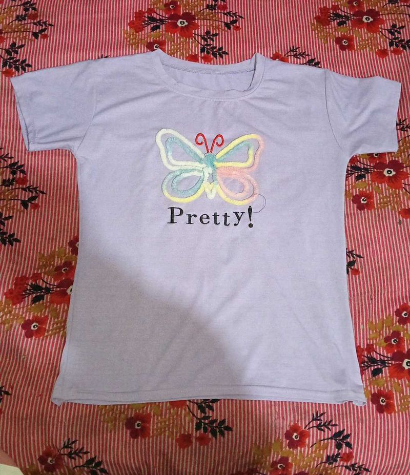 Cute Butterfly Graphic Tee