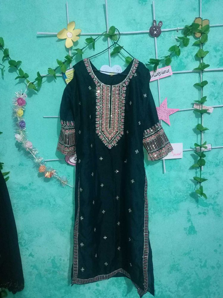 Elegant Green Kurta