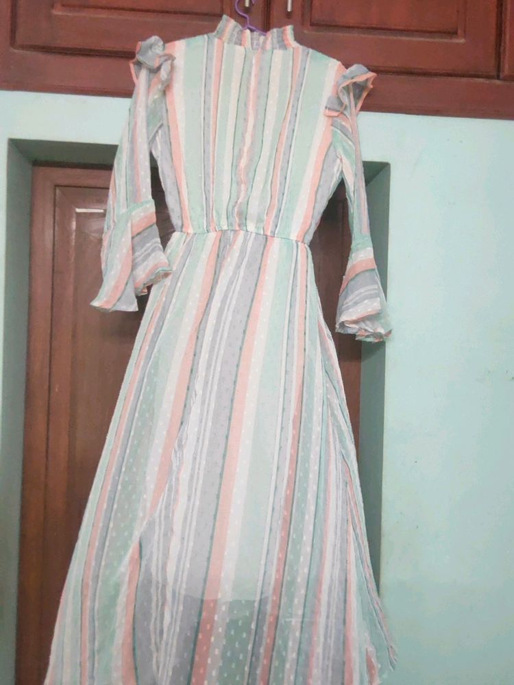 Long Collar Dress
