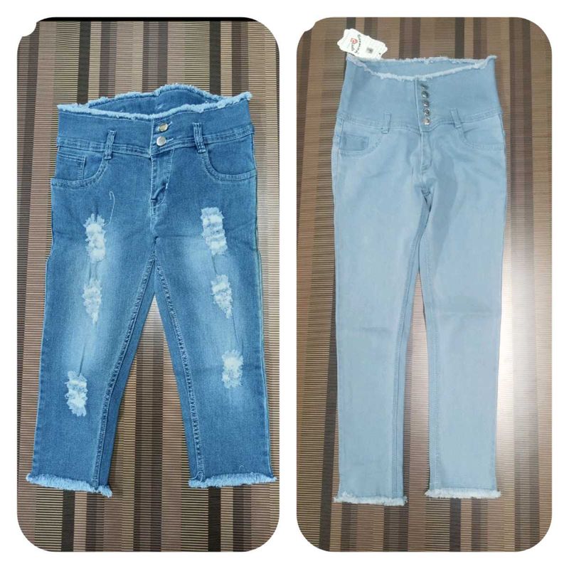 2pc Combo  Size-30 W04 T58 Slim Jeans