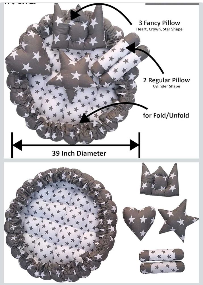 Baby Sleeping Bed with thick mattress