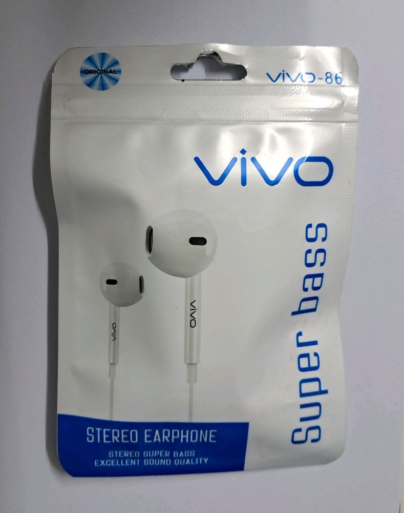 Vivo 86 Original Wired Headphone With Super Bass