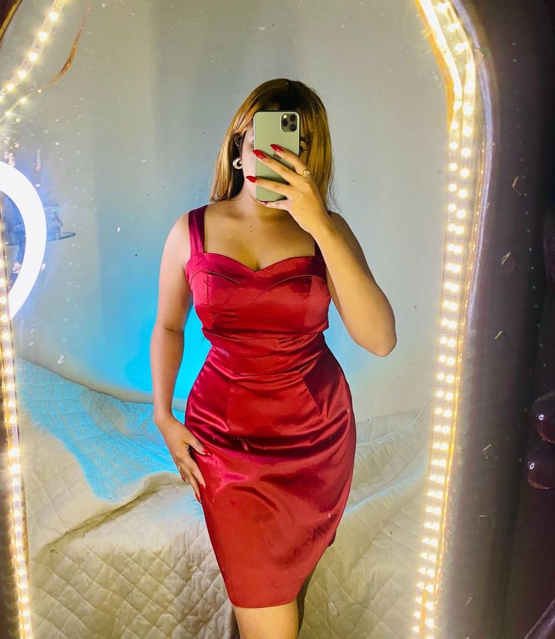 Valentine Red Velet Dress😍😍