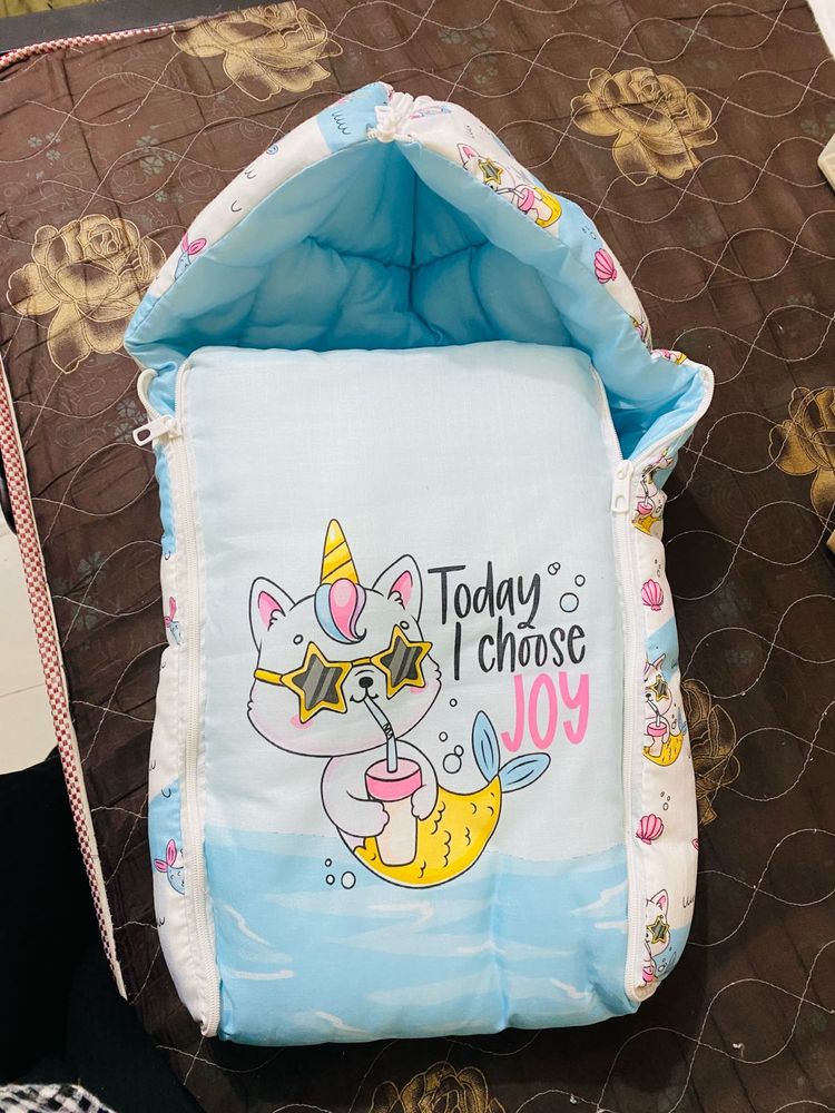 Cute Unicorn Cat Baby Sleeping Bag