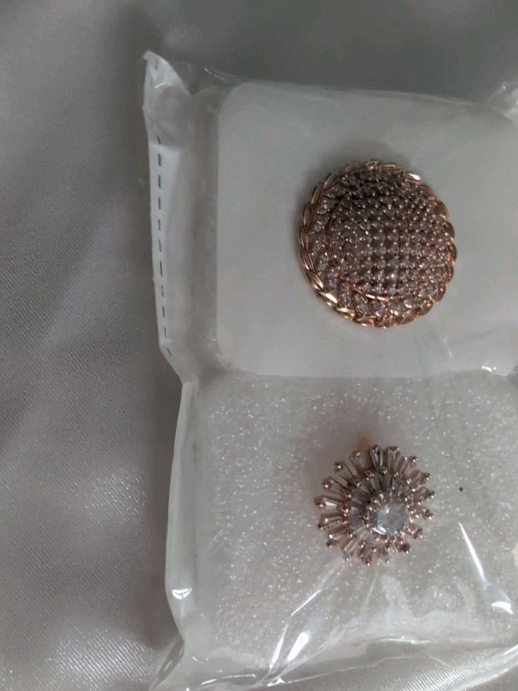 Rose Gold Finger Rings Combo