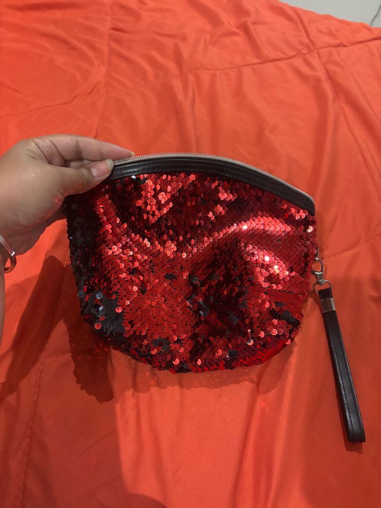Dual Colour Sided Vanity Bag