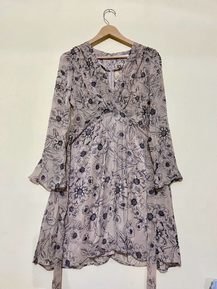 Floral Print Mini Dress